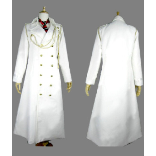 Blue Exorcist Arthur Auguste Angel White Cosplay Costume