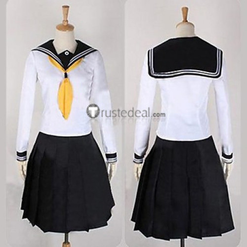 Nisekoi Marika Tachibana White Black Sailor Uniform Cosplay Costume
