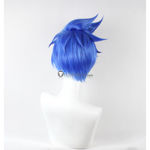 Promare Galo Thymos Styled Blue Cosplay Wig
