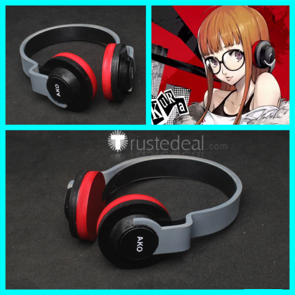 Persona5 Futaba Sakura Headphone Cosplay Props Accessories