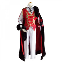 Black Butler Book of Atlantic Yume 100 Collaboration Grell Sutcliff Sun Awakening Cosplay Costume