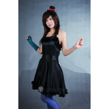 K-On! Akiyama Mio Black Cosplay Costume