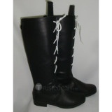 Final Fantasy X-2 Yuna Black Straps Cosplay Boots Shoes