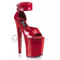 Patent Leather Upper High Heel Open-toes Platform Sexy Sandals(L2007)