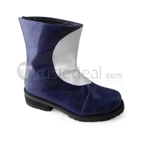 Guilty Gear Bridget Purple White Cosplay Boots Shoes