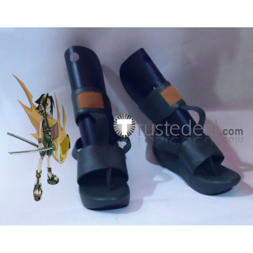 Shaman King Asakura Yoh Cosplay Shoes Boots