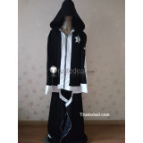 Black Rock Shooter BRS Male Black Velour Hoodie Uniform Cosplay Costume 3