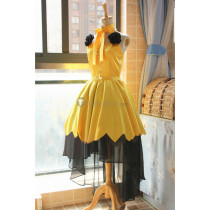 Sailor Moon Luna Yellow Cosplay Costume