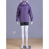 Sailor Moon Luna White Purple Hoodie Cosplay Costume