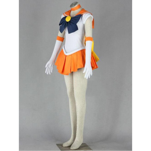 Sailor Moon Sailor Venus Mina Aino Cosplay Costume