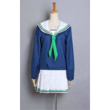 Kurokos Basketball Seirin Girl Blue Uniform Cosplay Costume