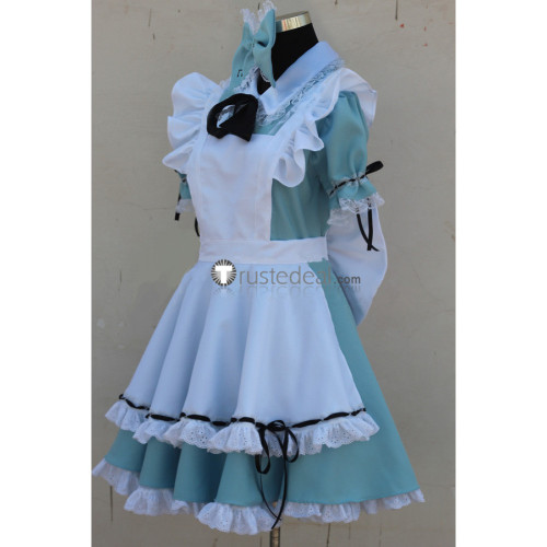 Vocaloid Hatsune Miku Alice in Musicland White Cosplay Costume