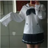 Lucky Star Akira Kogami Winter School Uniform Cosplay Costume