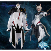 Final Fantasy XIV FF14 Y'shtola Rhul Cosplay Costume