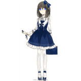 Magic Tea Party Elegant Sleeveless Blue White Lolita Dress