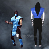 Mortal Kombat Sub-Zero Blue Cosplay Costume