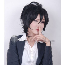 Pandora Hearts Gilbert Nightray Black Cosplay Wig