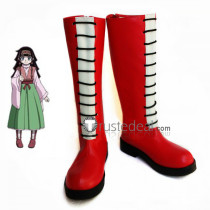 Hunter X Hunter Alluka Zoldyck Purple Red Cosplay Shoes Boots