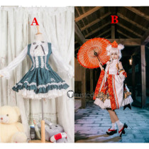 Touhou Project Youmu Konpaku Inubashiri Momiji Lolita Dress Cosplay Costumes