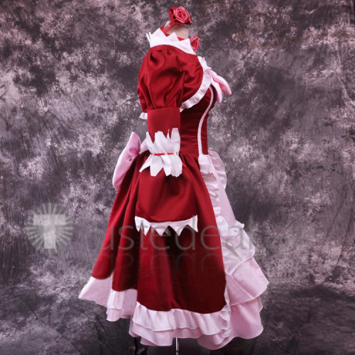 Black Butler Elizabeth Middleford Lizzy Red Dance Dress Cosplay