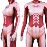 Attack on Titan Shingeki no Kyojin Female Titan Annie Leonhart Bodysuit Cosplay Costume