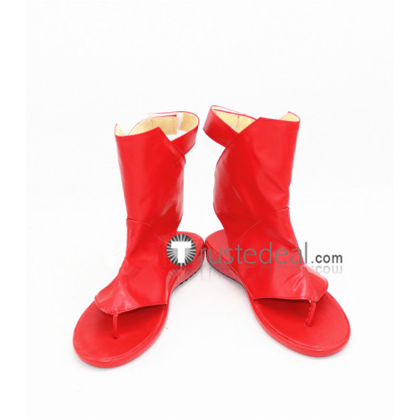 Fire Emblem Fates If Sakura Red Cosplay Shoes Boots