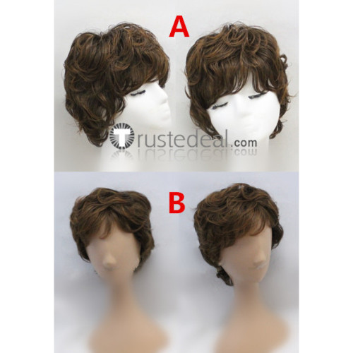 Guardians Of The Galaxy Star-Lord Peter Quill Brown Cosplay Wigs