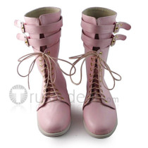 Pink Sweet Lolita Boots