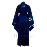 Kekkaishi Sumimura Yoshimori Blue Purple Kimono Cosplay Costumes