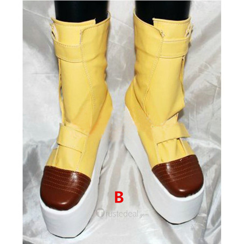 Dragon Ball Trunks Yellow Cosplay Boots 2 Versions