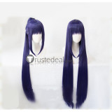 Shugo Chara Nadeshiko Fujisaki Long Purple Ponytail Cosplay Wig