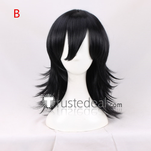 Naruto Yuuhi Kurenai Black Cosplay Wig