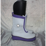 Hyperdimension Neptunia Nepgear White Cosplay Shoes Boots