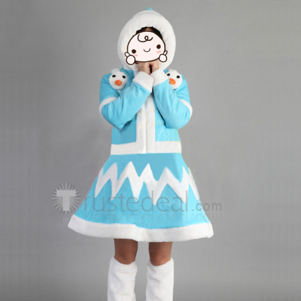 League of Legends Frostfire Annie Festival Cosplay Costume