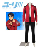 Yuri on Ice YOI Canadian JJ Jean Jacques Leroy Coat Cosplay Costume