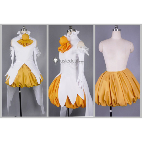 Cardcaptor Sakura OP2 Kinomoto Sakura White Cosplay Costume