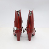 Gate Jieitai Kano Chi nite Kaku Tatakaeri Rory Mercury Red Cosplay Boots Shoes 2