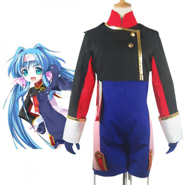 Macross Frontier S.M.S Pixie Team Klan Klang Cosplay Costume