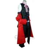 Kuroshitsuji Black Butler Grell Sutcliff Red Coat Cosplay Costume