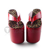 High Platform Red Lolita Sandals