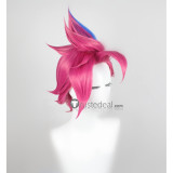 League of Legends Ambitious Elf Jinx Christmas Blonde Project Pink Firecracker Cosplay Wigs