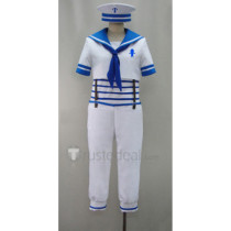 Free Iwatobi Swim Club Haruka Nanase Sailor Uniform Cosplay Costumes