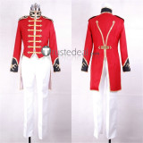 Mobile Suit Gundam Universal Century Full Frontal Red White Cosplay Costume