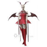 Shugo Chara Utau Hoshina Lunatic Charm Devil Red Cosplay Costume 1