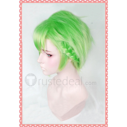 Macross Delta Reina Prowler Green Cosplay Wig