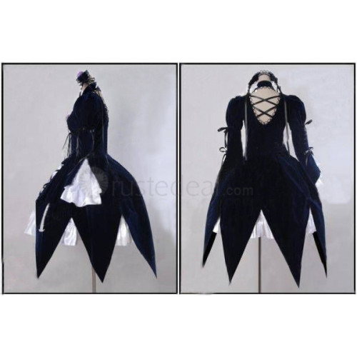 Rozen Maiden Suigintou Mercury Lampe Lolita Cosplay Costume