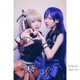 Love Live Arcade Series 3 Nozomi Umi Nico Eli Maki Kotori Hanayo Punk Rock Cosplay Costumes