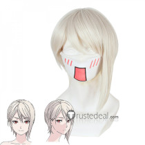 Shokugeki no Soma Alice Nakiri Silver Pink Cosplay Wig