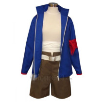 Gurren Lagann Simon Blue Cosplay Costume