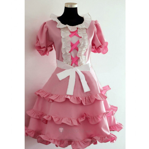 Guilty Crown Ouma Mana Pink Cosplay Costume